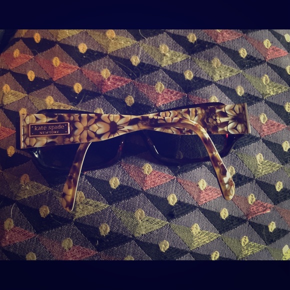 EUC Kate Spade Sunglasses-Unique Design!