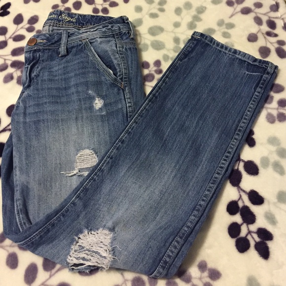 American Eagle Outfitters Denim - American Eagle Distress Long Pants