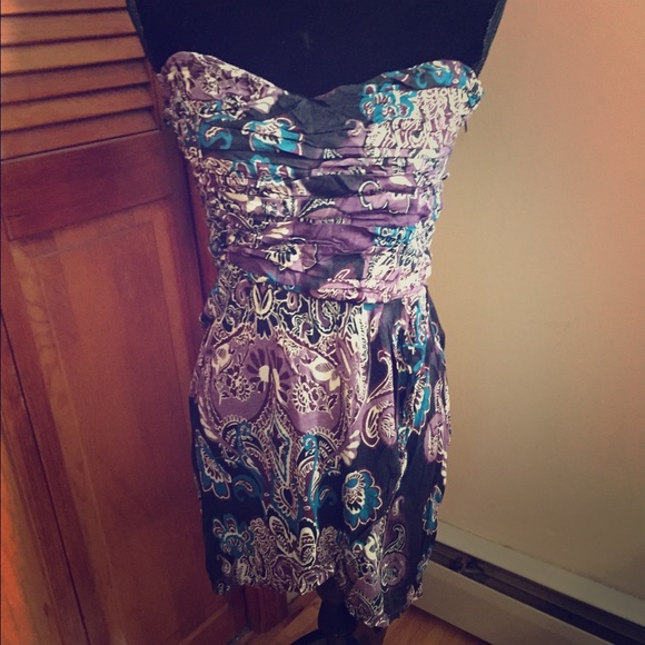 Free People strapless dress