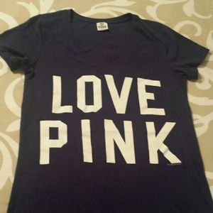 VS,Pink t-shirt