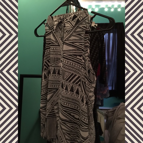 Cute tribal collar tank!