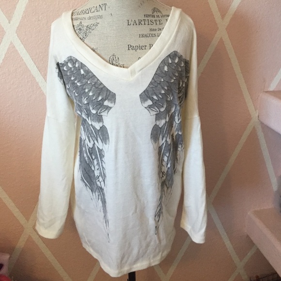Choies angel wing sweater