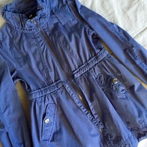 H&M Jackets & Coats - Dark Periwinkle H&M Utility Coat Size 12 H&M Jackets & Coats - Dark Periwinkle H&M Utility Coat Size 12