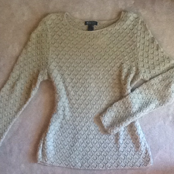 New York & Company Sweaters - New York and Co cotton crochet top