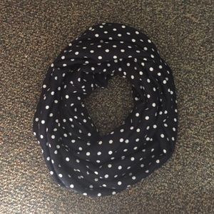 Polka Dot Infinity Scarf