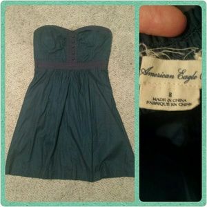*solAmerican Eagle strapless dress