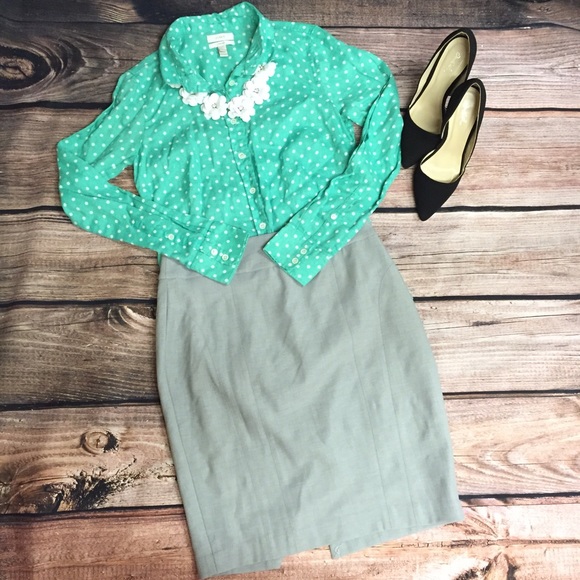 J. Crew Tops - J.Crew Polka Dot Shirt