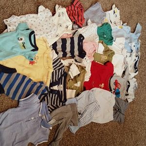 Lot of PREMIE infant boys clothes