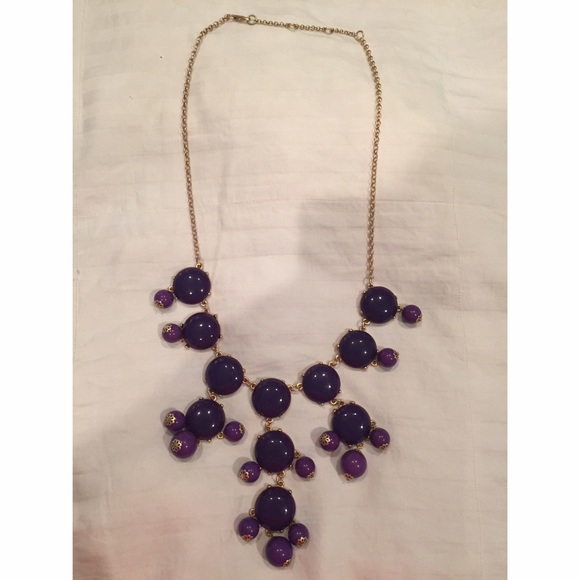 PURPLE BUBBLE NECKLACE