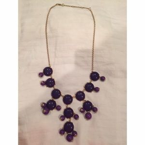 PURPLE BUBBLE NECKLACE