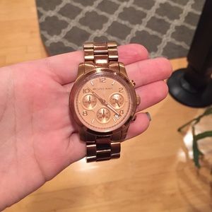 Rose Gold Michael Kors Watch