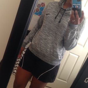 FINAL SALE Heathered gray cowl neck RARE 😍