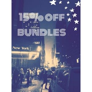 15% off bundles! 💫✨🌟