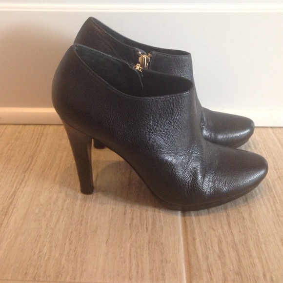 DVF Black Ankle Booties