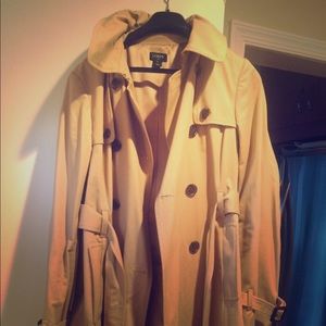 Jcrew Trench Coat size 8
