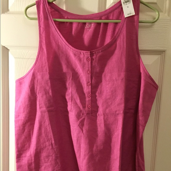"LOFT" BEAUTIFUL SLEEVELESS A-LINE FLARED COTTON - Picture 4 of 4