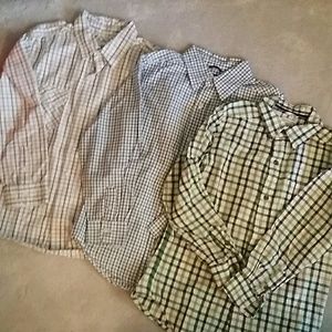 Boys dress shirt bundle sz 8 M