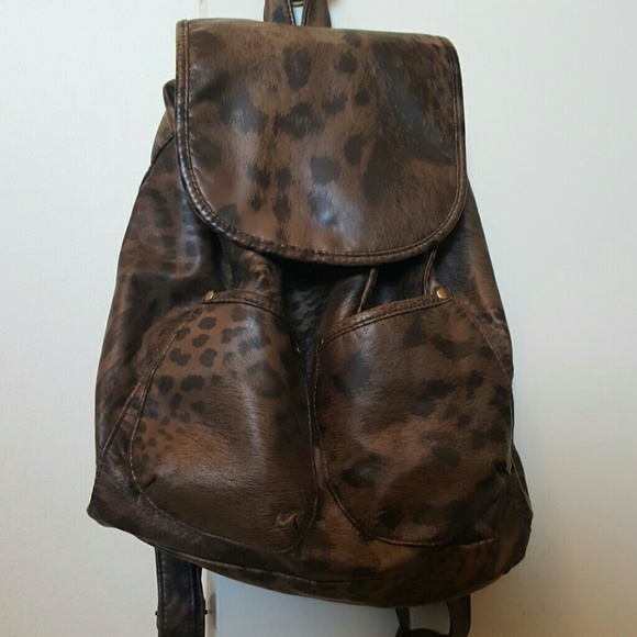 Leopard backpack