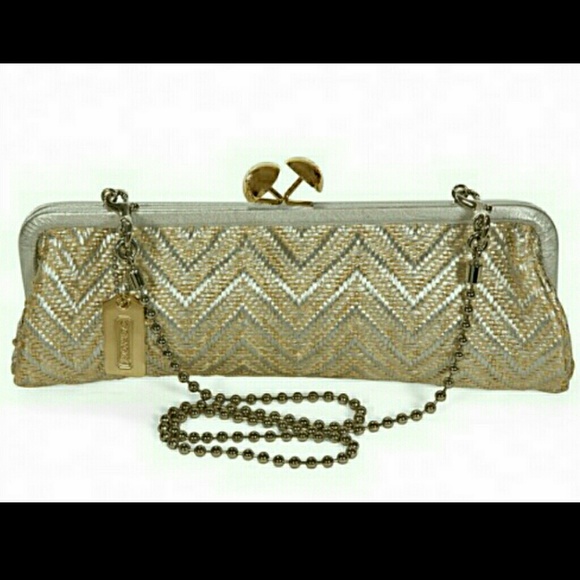 Amanda Silver Darcy clutch