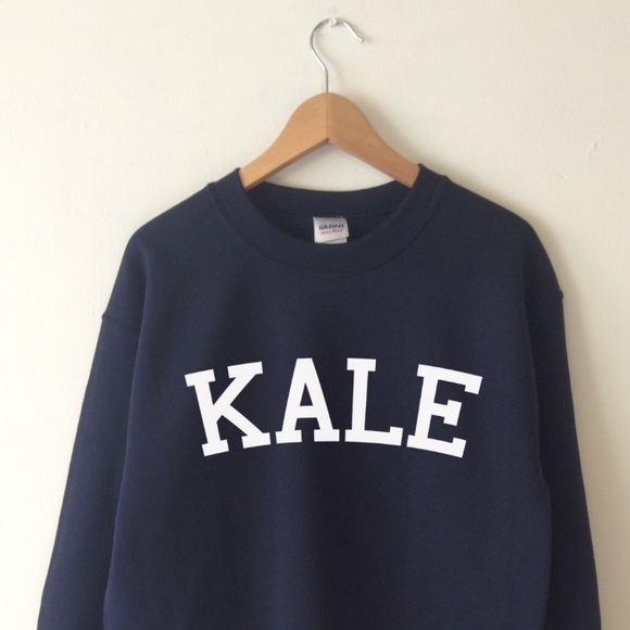Cool KALE Navy Sweater Size M