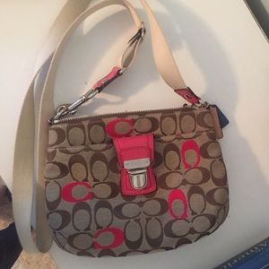 Great condition coach cross body purse