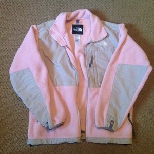 The North Face pink Denali jacket