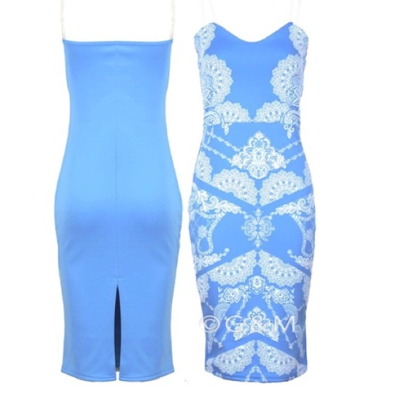 Must go! Make offers! Floral Midi Strap Dress