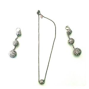 Express necklace and J.lo earrings set NWOT