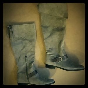 Franco Sarto Suede Boots