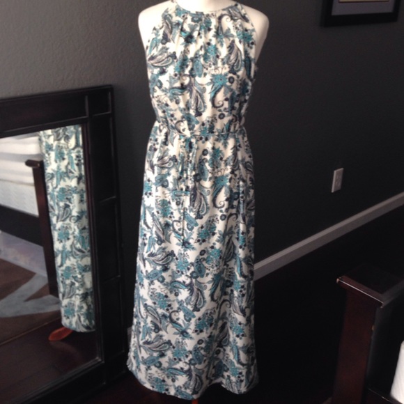 Loft Paisley Dress