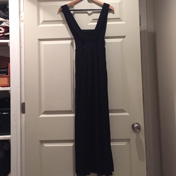 Two layered nylon long dress - Picture 2 of 4