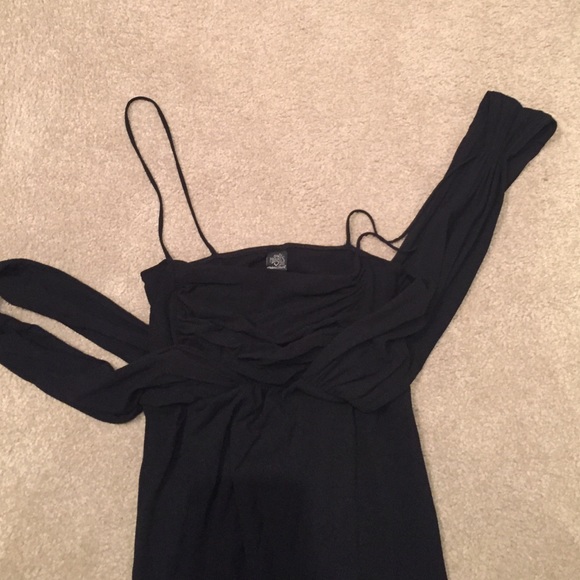 Two layered nylon long dress - Picture 3 of 4