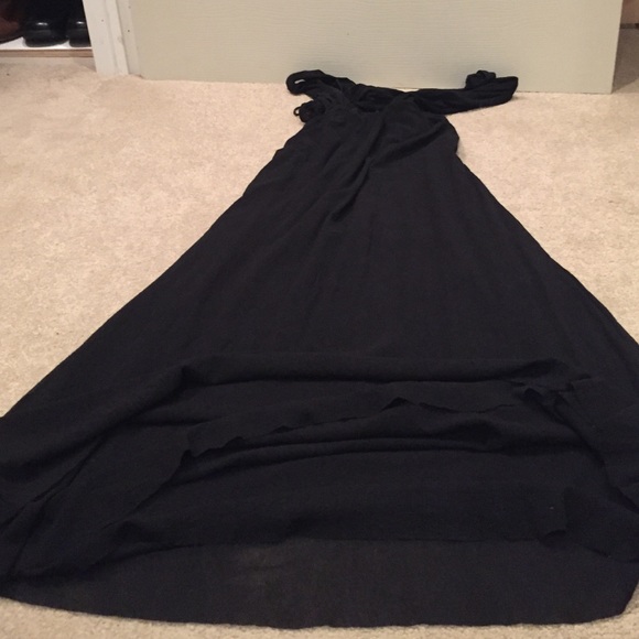 Two layered nylon long dress - Picture 4 of 4