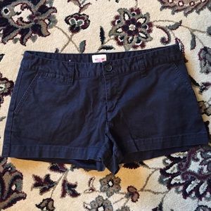 Mossimo black short shorts