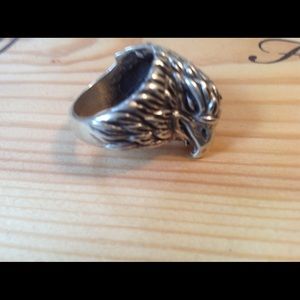 Sterling Silver Eagle Ring