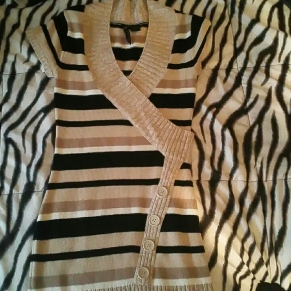 A sweater dress