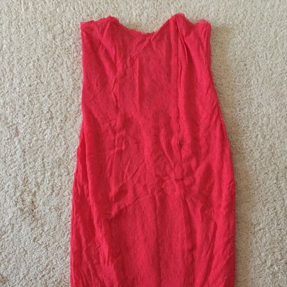 Red lace Victoria Secret dress