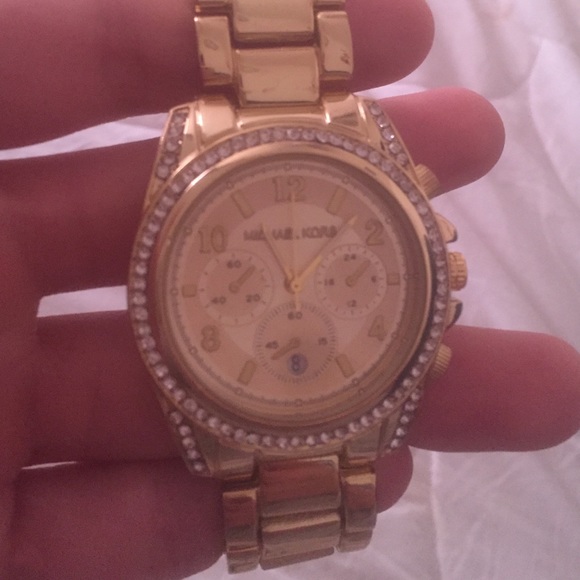 Mk watch ( gold )