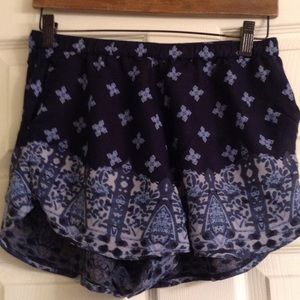 Abercrombie & Fitch Drapey Shorts, XS