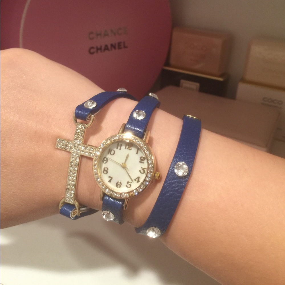 ๐1 HR Sale๐Last One Left๐leather quart watch - Picture 5 of 6