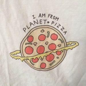 Pizza ringer tee