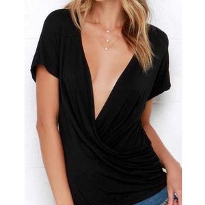 V neck tee