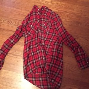 RESERVED red flannel