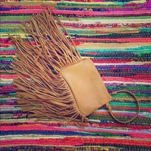 Carlos Santana Fringe Wristlet