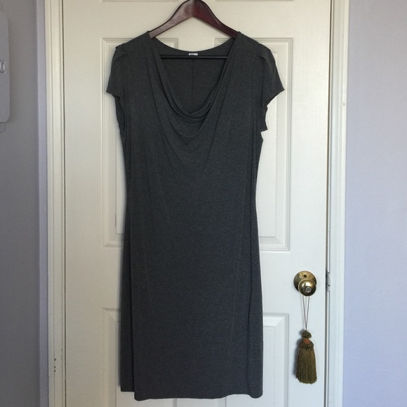Large Three Dot grey dress.