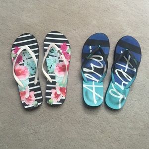 Aeropostale flip flops