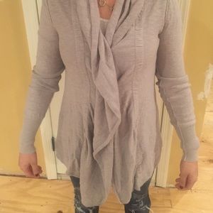 Grey free people sweater