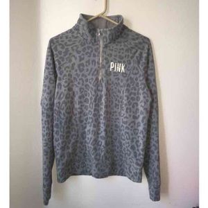 Victoria secret half zip cheetah!