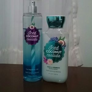 B&BW lotion and body spray