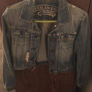 Super cute jean jacket!